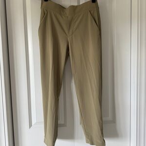 Athleta Women's Brooklyn Tan Ankle Pants 4 P